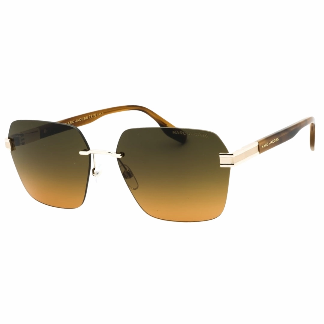 Marc Jacobs Green SF Lens Brown Detail Sunglasses