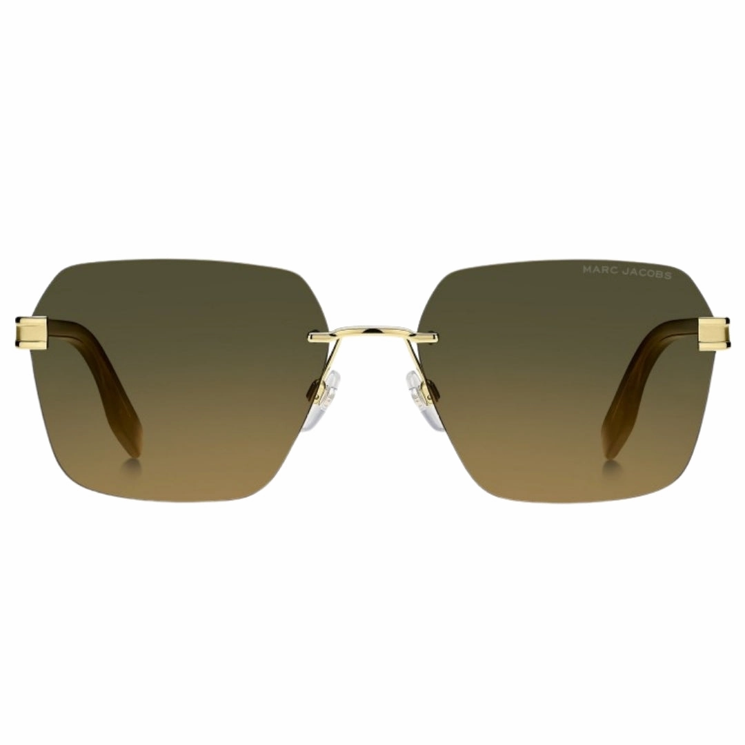 Marc Jacobs Green SF Lens Brown Detail Sunglasses