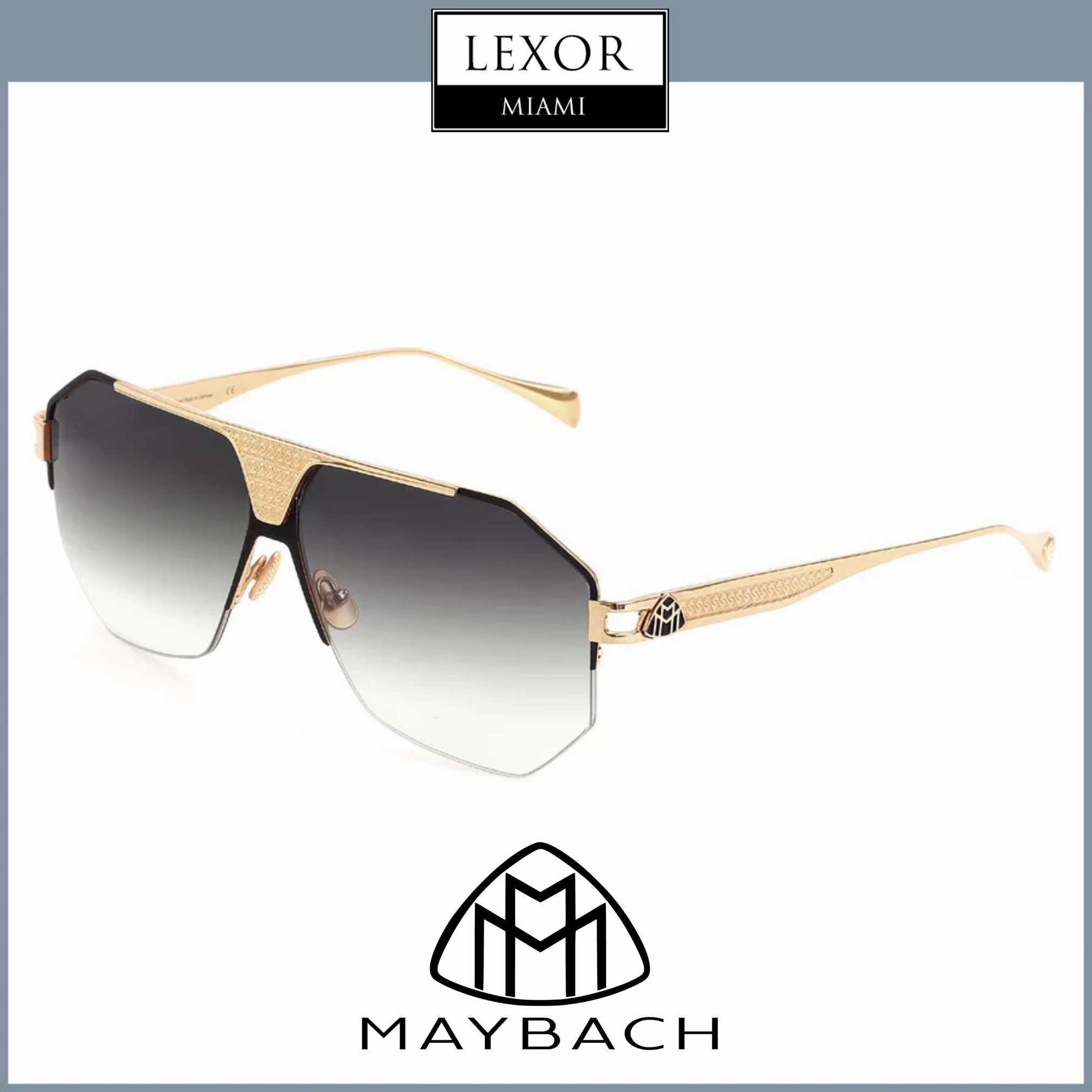 Maybach THE PLAYER II CHG/B-Z35 63-12-140 Sunglasses