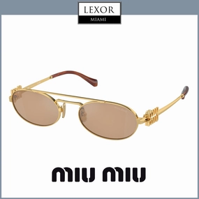 MIU MIU Sunglasses 0MU 54ZS 5AK40D53 Upc: 8056597991759