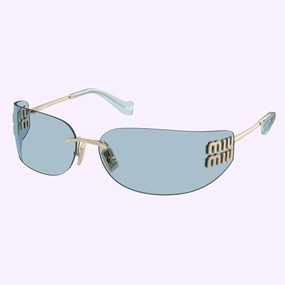 MIU MIU Sunglasses 0MU A51S ZVN10P75 Upc: 8056262412350