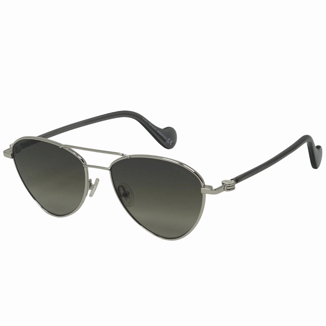 Moncler Silver Metal Sunglasses