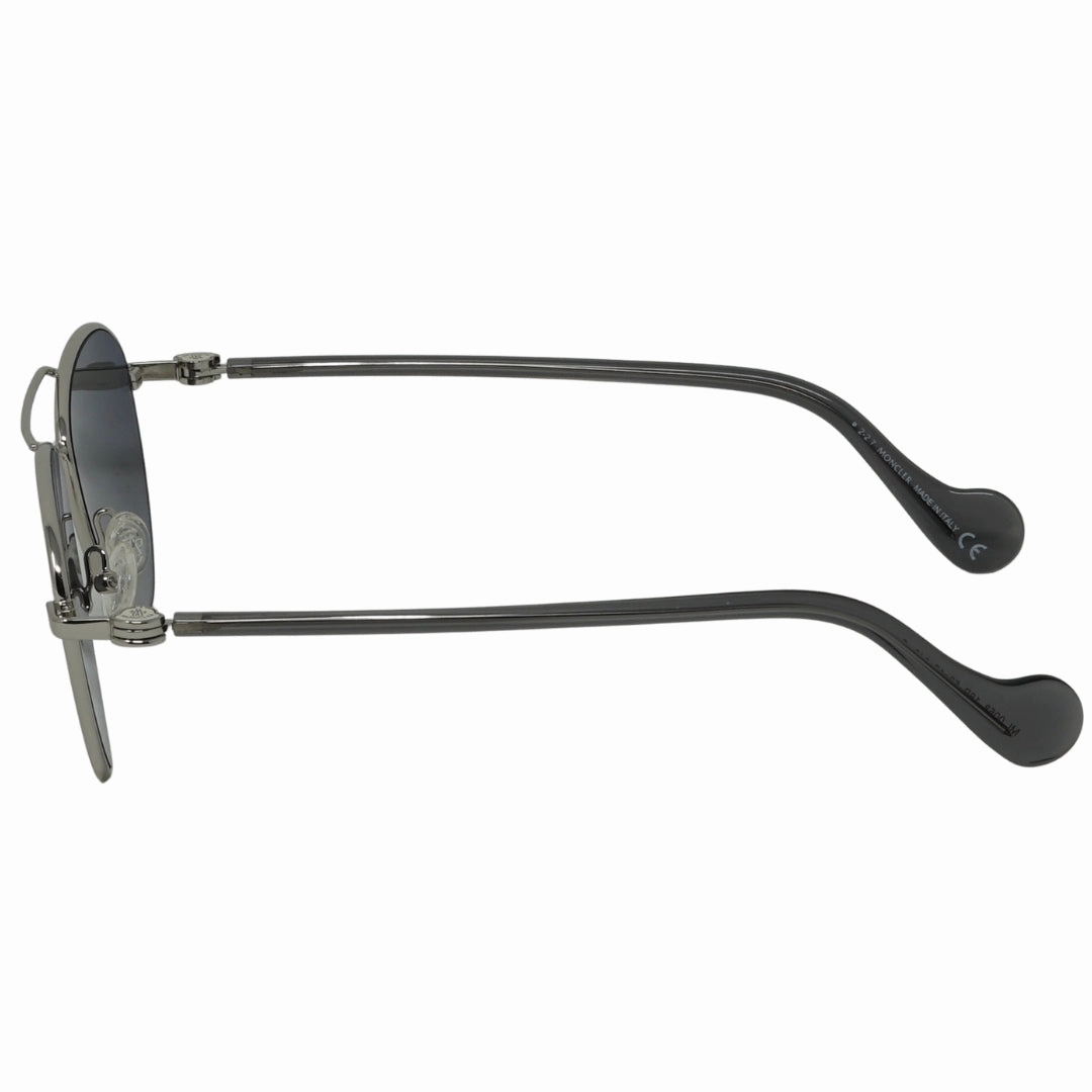 Moncler Silver Metal Sunglasses