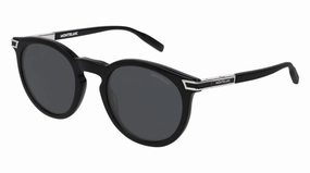 Mont Blanc MB0041S 001 50 Sunglasses Unisex