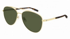 Mont Blanc MB0081SK 002 61 Sunglasses Unisex