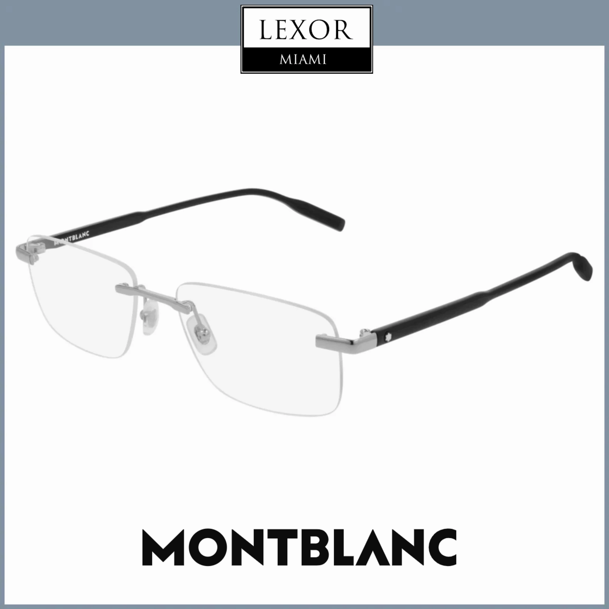 Mont Blanc MB0088O 002 56 Unisex Optical Frame