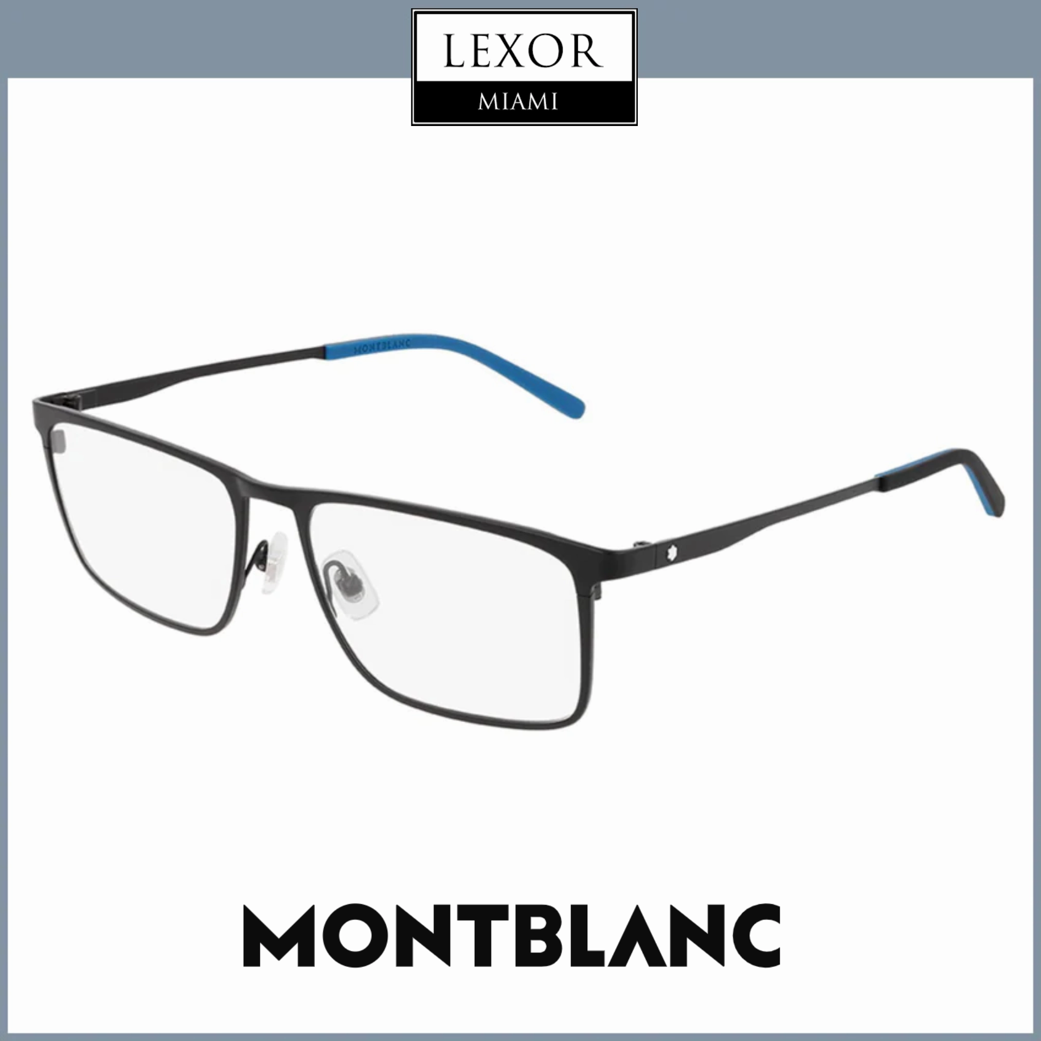 Mont Blanc MB0106O 001 55 Optical Frame Unisex