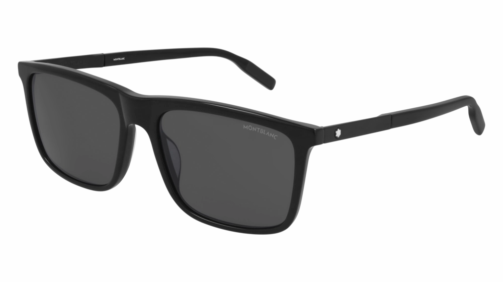 Mont Blanc MB0116S 001 58 Unisex Sunglasses