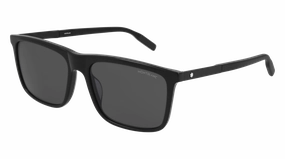 Mont Blanc MB0116S 001 58 Unisex Sunglasses