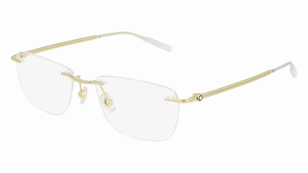 Mont Blanc MB0169O 002 55 Men Optical Frame
