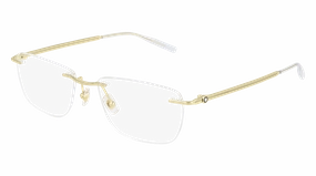 Mont Blanc MB0169O 002 55 Men Optical Frame