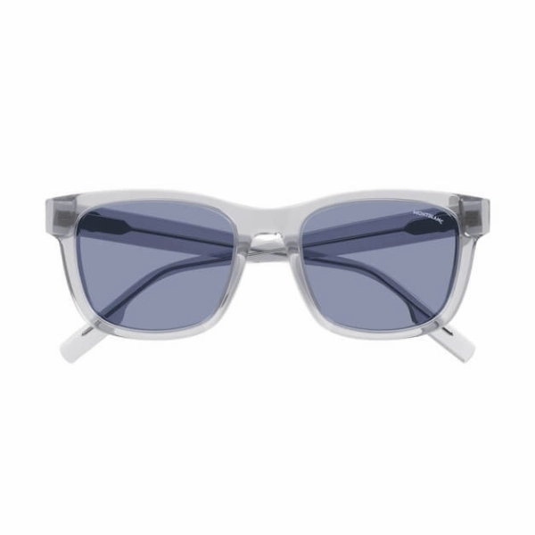 Mont Blanc MB0177SK-004 56 Sunglass MAN ACETATE