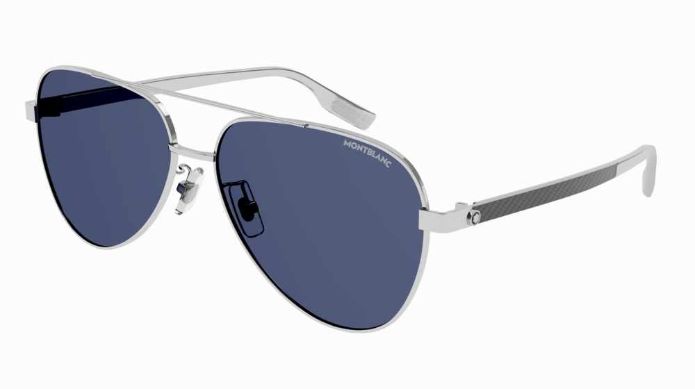 Mont Blanc MB0182S 004 56 Unisex Sunglasses