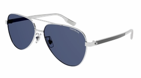 Mont Blanc MB0182S 004 56 Unisex Sunglasses