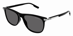Mont Blanc MB0216S-001 56 Sunglass MAN ACETATE