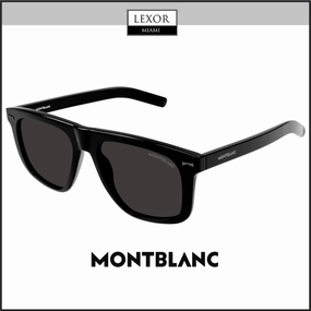 Montblanc MB0227S-001 55 Sunglass MAN ACETATE
