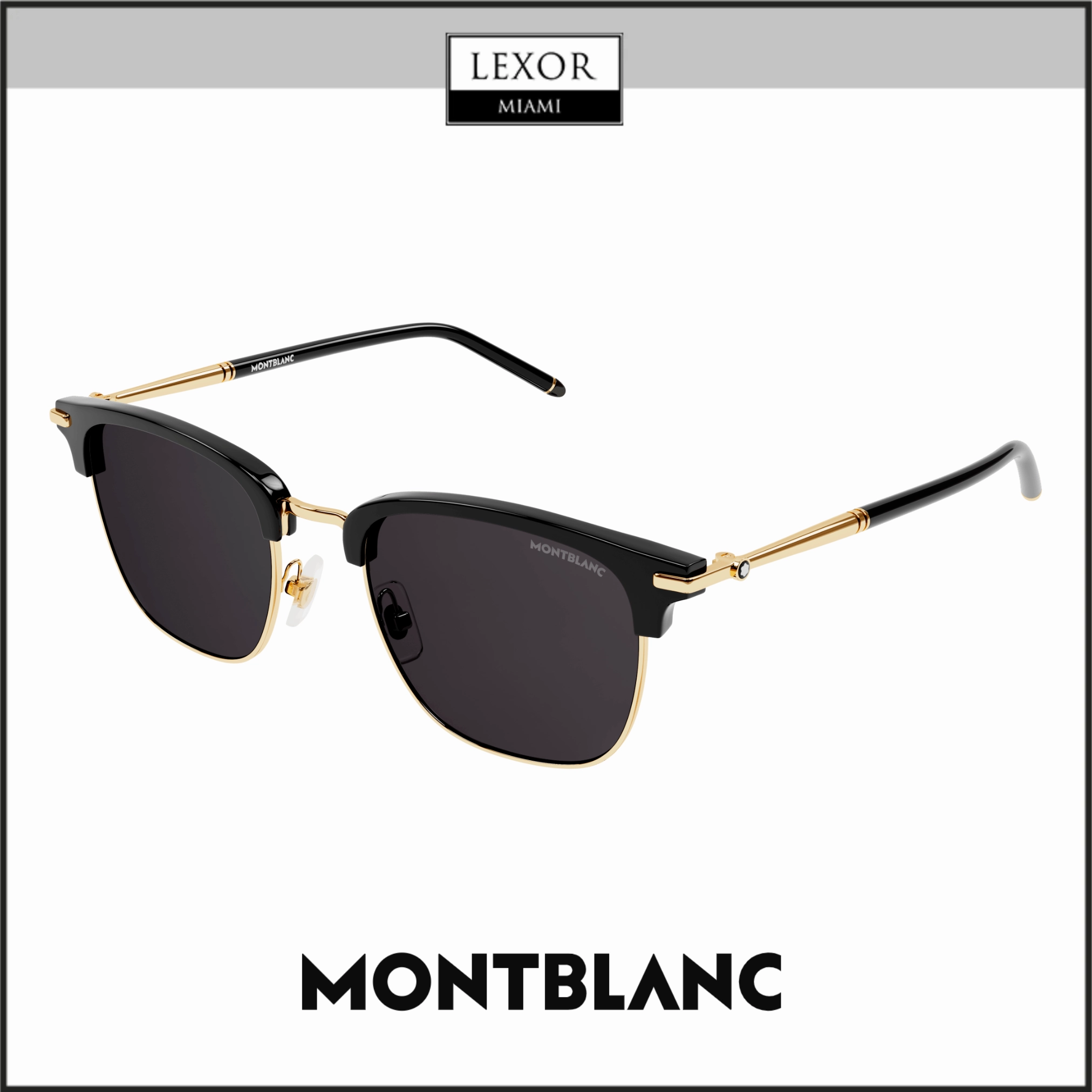 Montblanc MB0242S-001 50 Sunglass MAN ACETATE