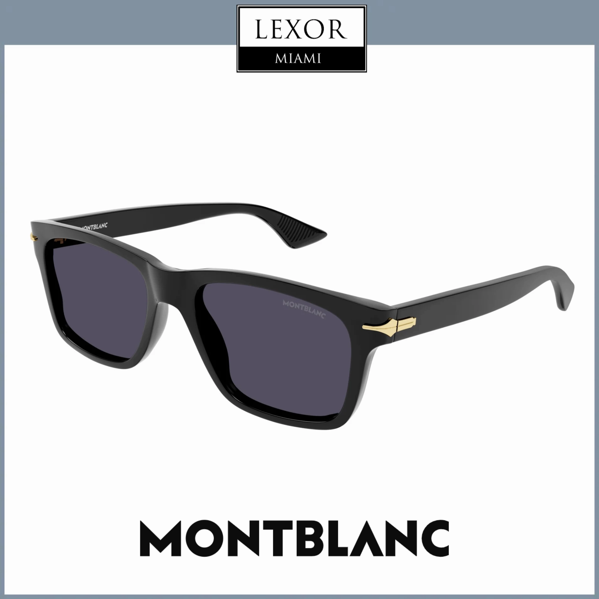 Montblanc MB0263S-001 54 Sunglass MAN RECYCLED ACE