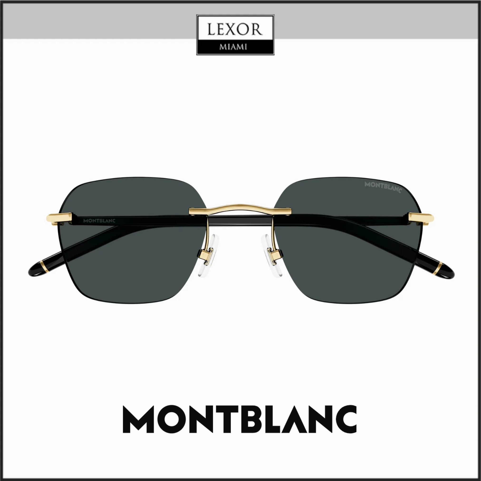 Montblanc MB0270S-001 51 Sunglass MAN METAL