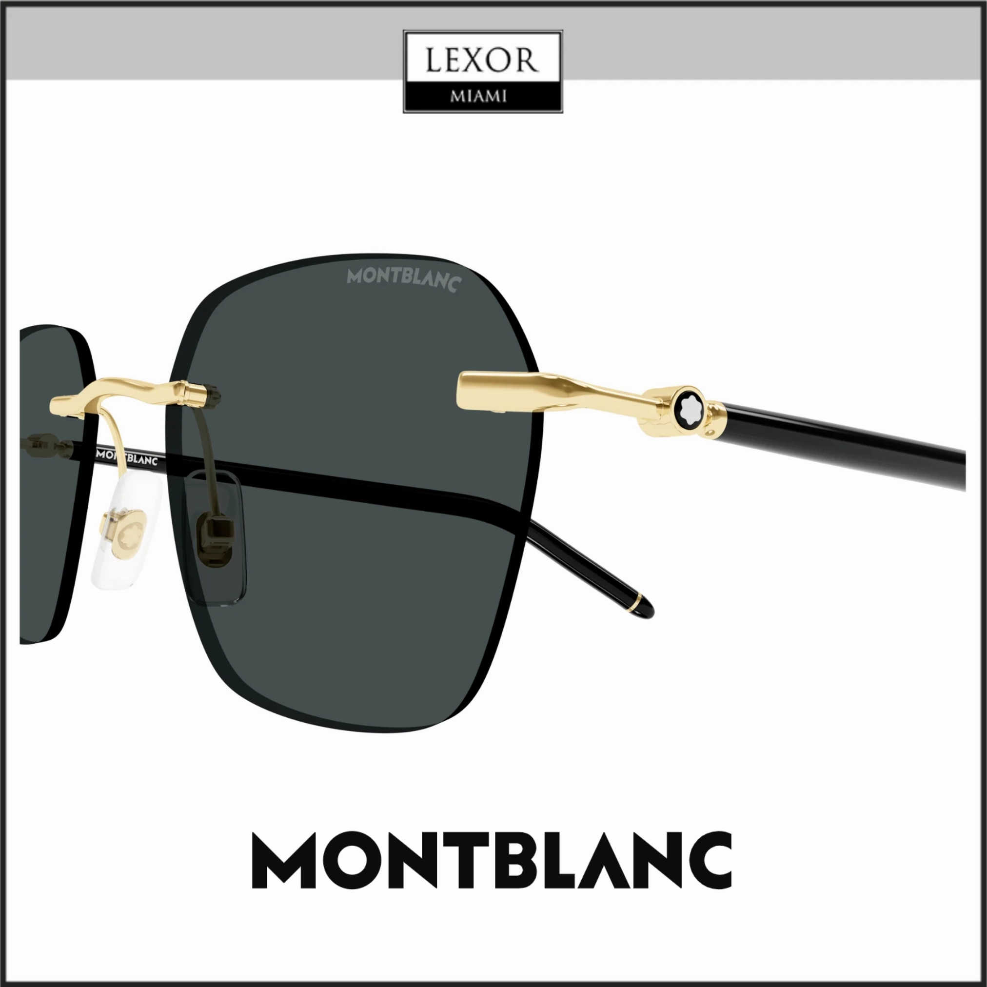 Montblanc MB0270S-001 51 Sunglass MAN METAL