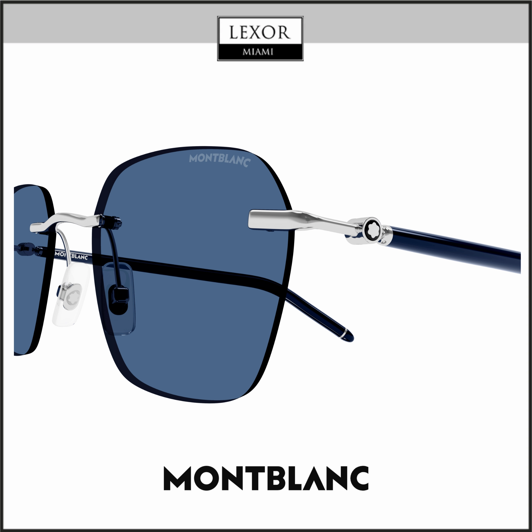Montblanc MB0270S-003 51 Sunglass MAN METAL
