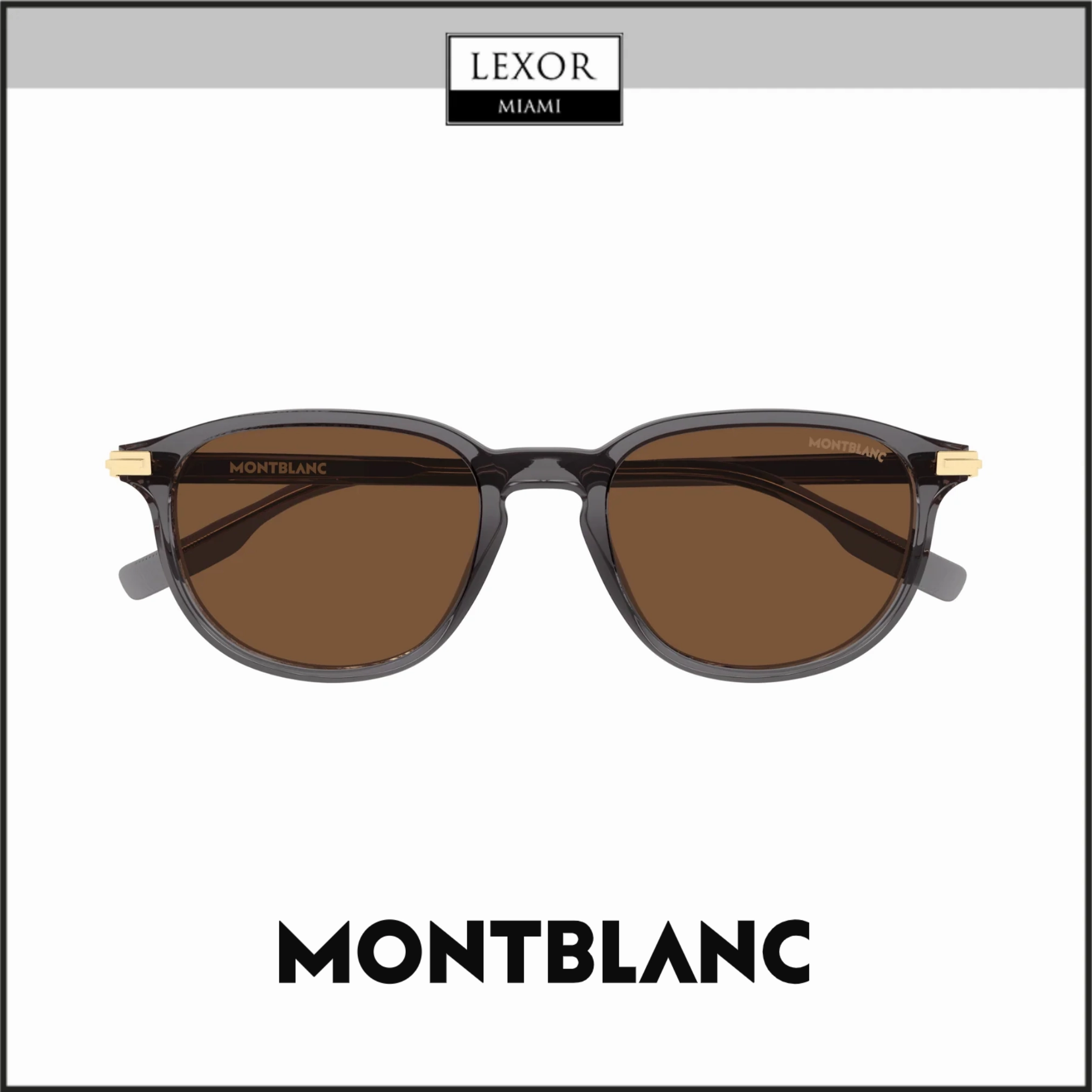 Montblanc MB0276S-004 52 Sunglass MAN RECYCLED ACE