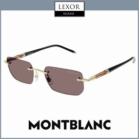 Montblanc Sunglass MB0348S-003 54 MAN METAL upc 889652478432