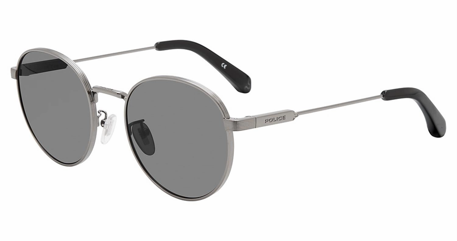 Police Spla22M 568 Black-Gray Unisex Sunglasses
