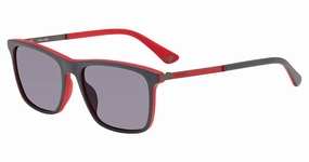 Police Spla56 1Bux Black-Red Unisex Sunglasses
