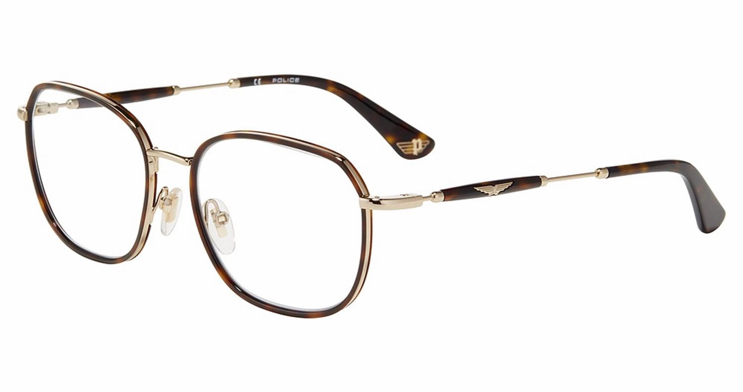 Police VPLA51 300Y 54 Unisex Optical Frame