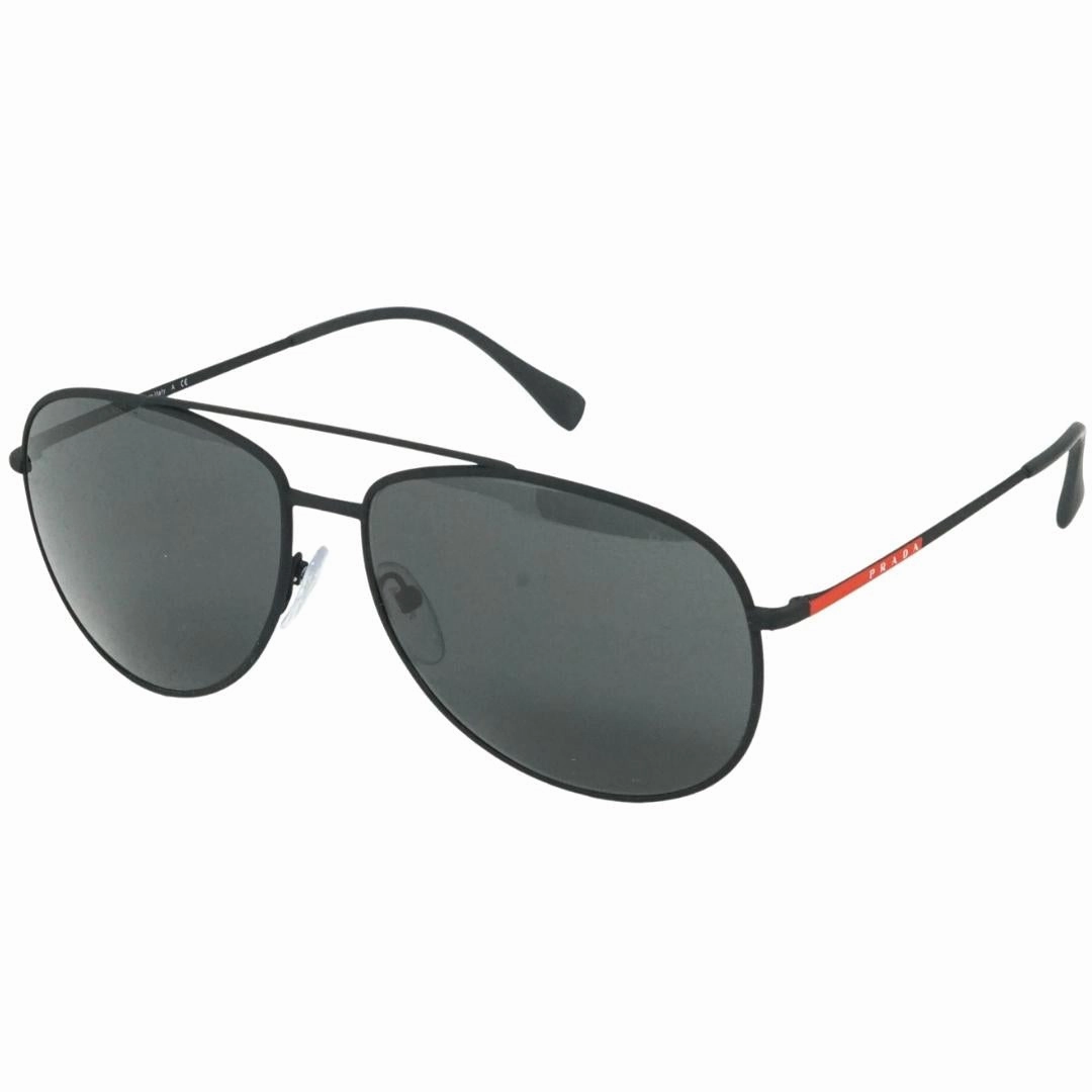 Prada Sport Ps55Us Dg05S0 Black Sunglasses