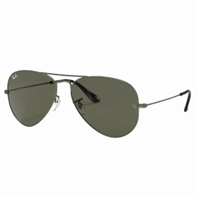 Ray-Ban Aviator Green Lens Green Sunglasses
