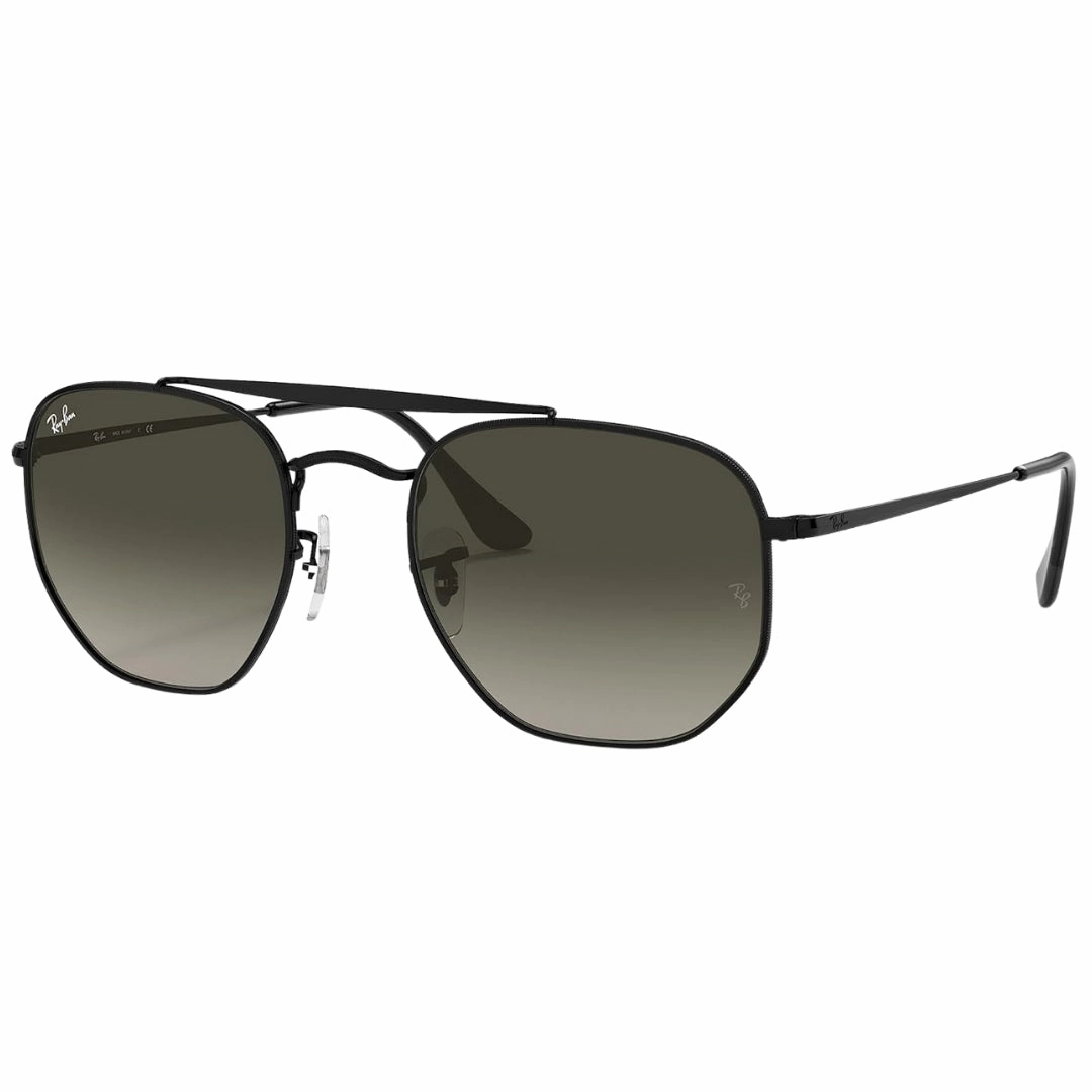 Ray-Ban Marshal Grey Gradient Lens Black Sunglasses