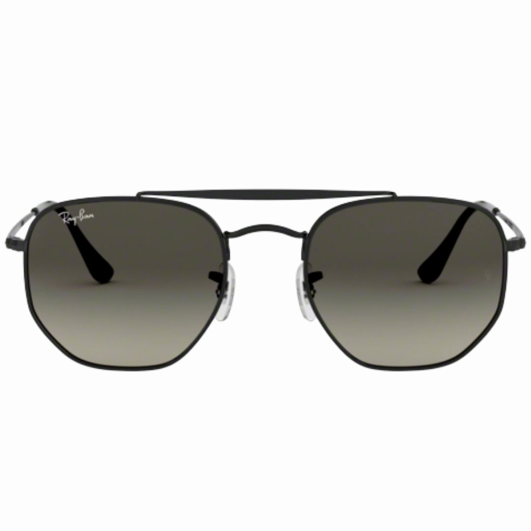Ray-Ban Marshal Grey Gradient Lens Black Sunglasses