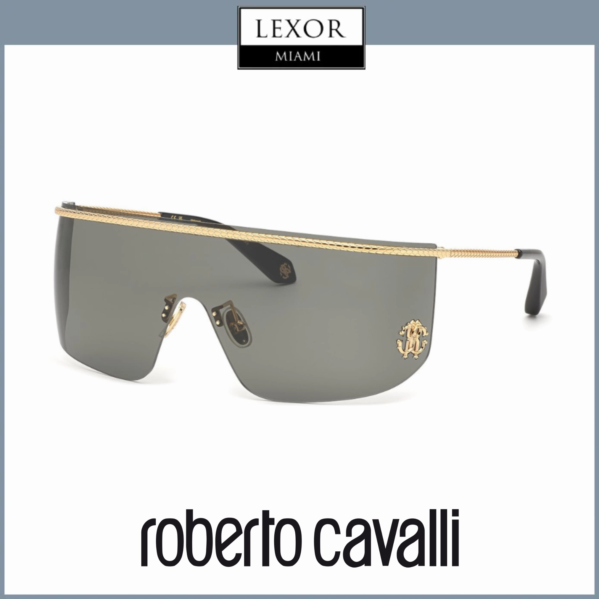 Roberto Cavalli SRC012M 0300 Unisex Sunglasses