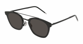 Saint Laurent SL 28 01 Metal Black Grey Sunglasses