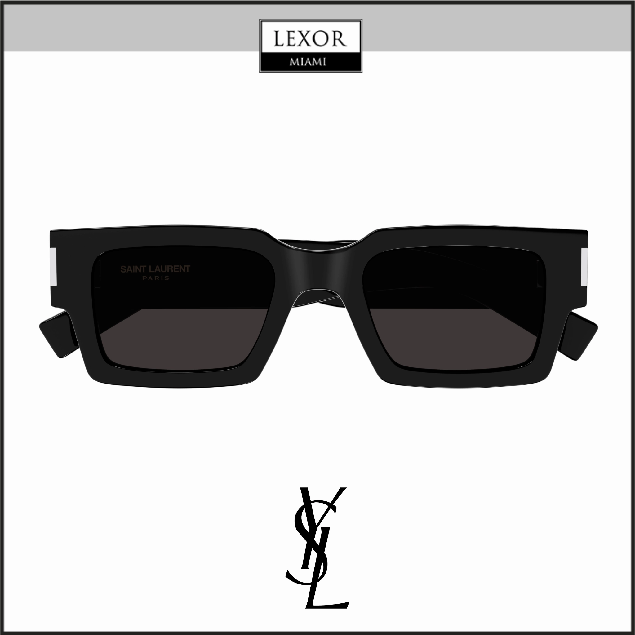 Saint Laurent SL 572-001 50  Sunglass UNISEX RECYCLED A