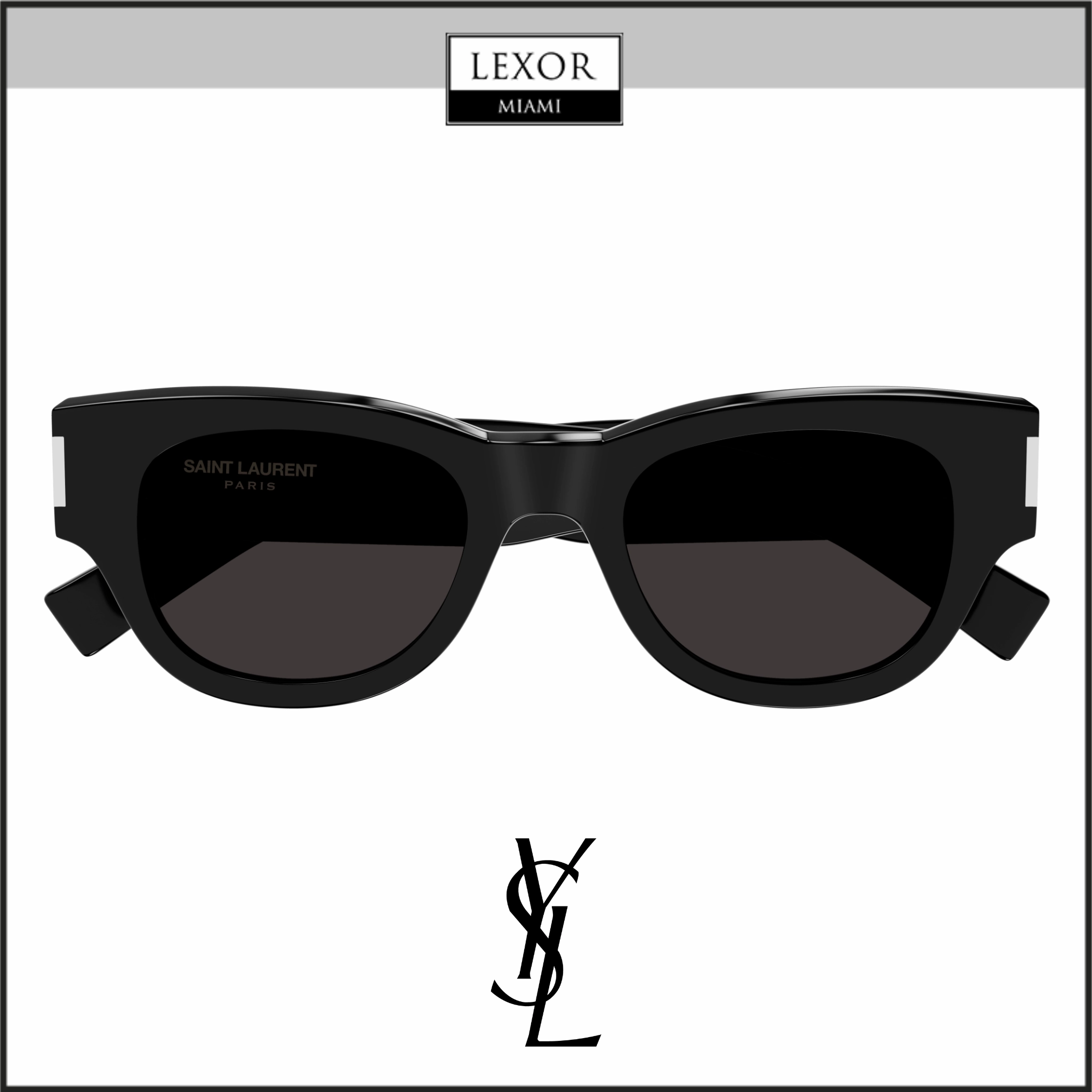 Saint Laurent SL 573-001 49 Sunglass WOMAN RECYCLED AC