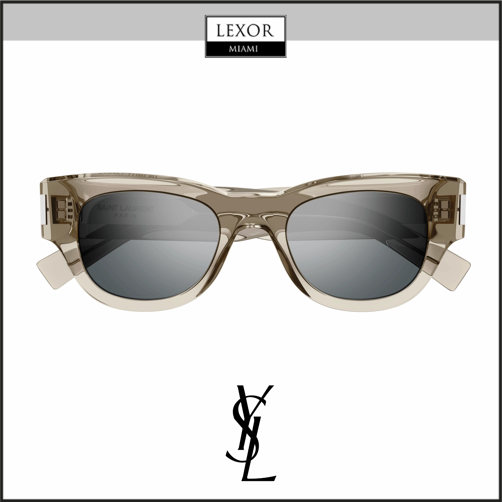 Saint Laurent SL 573-003 49 Sunglass WOMAN RECYCLED AC