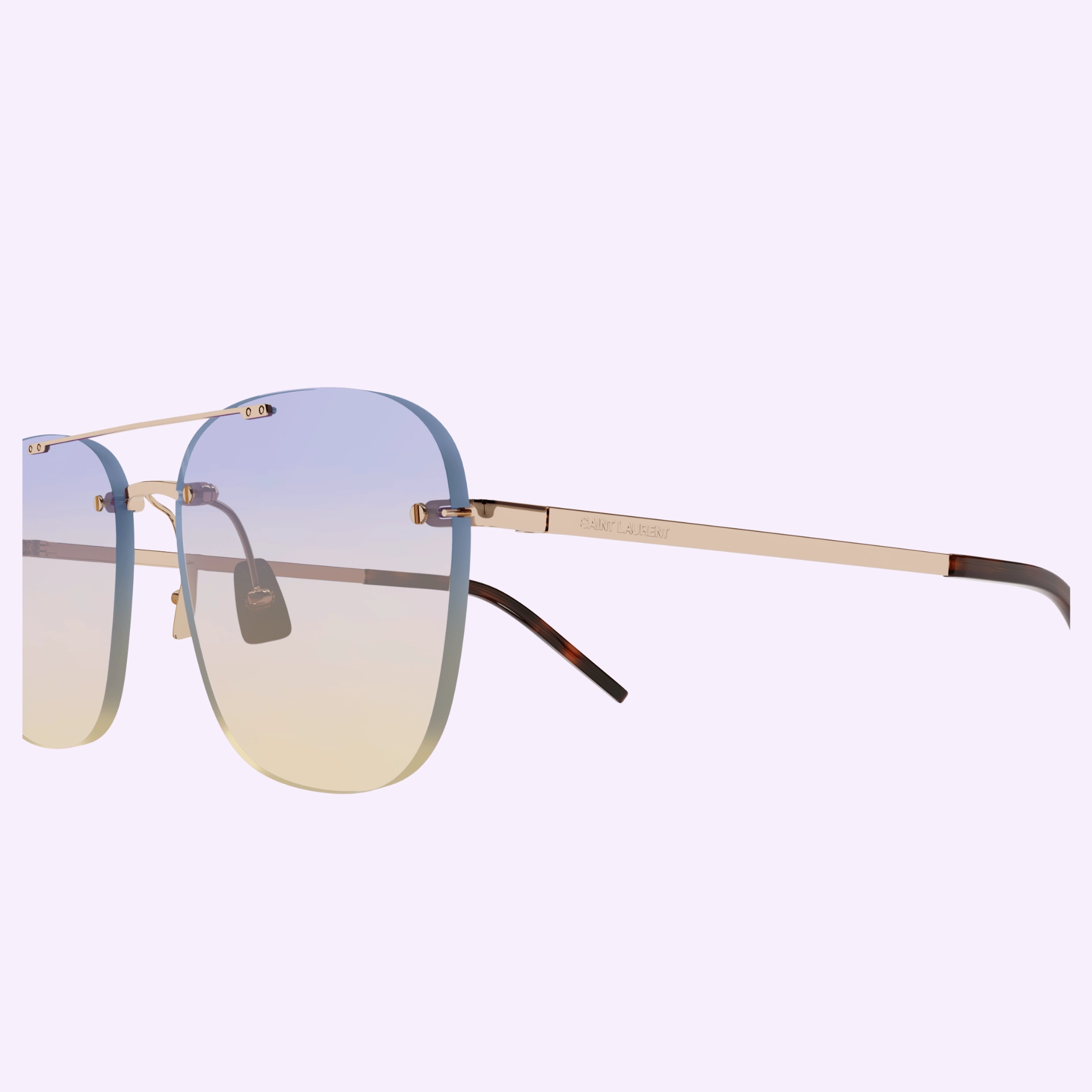 Saint Laurent Sunglasses SL 309 RIMLESS-004 upc 889652366098