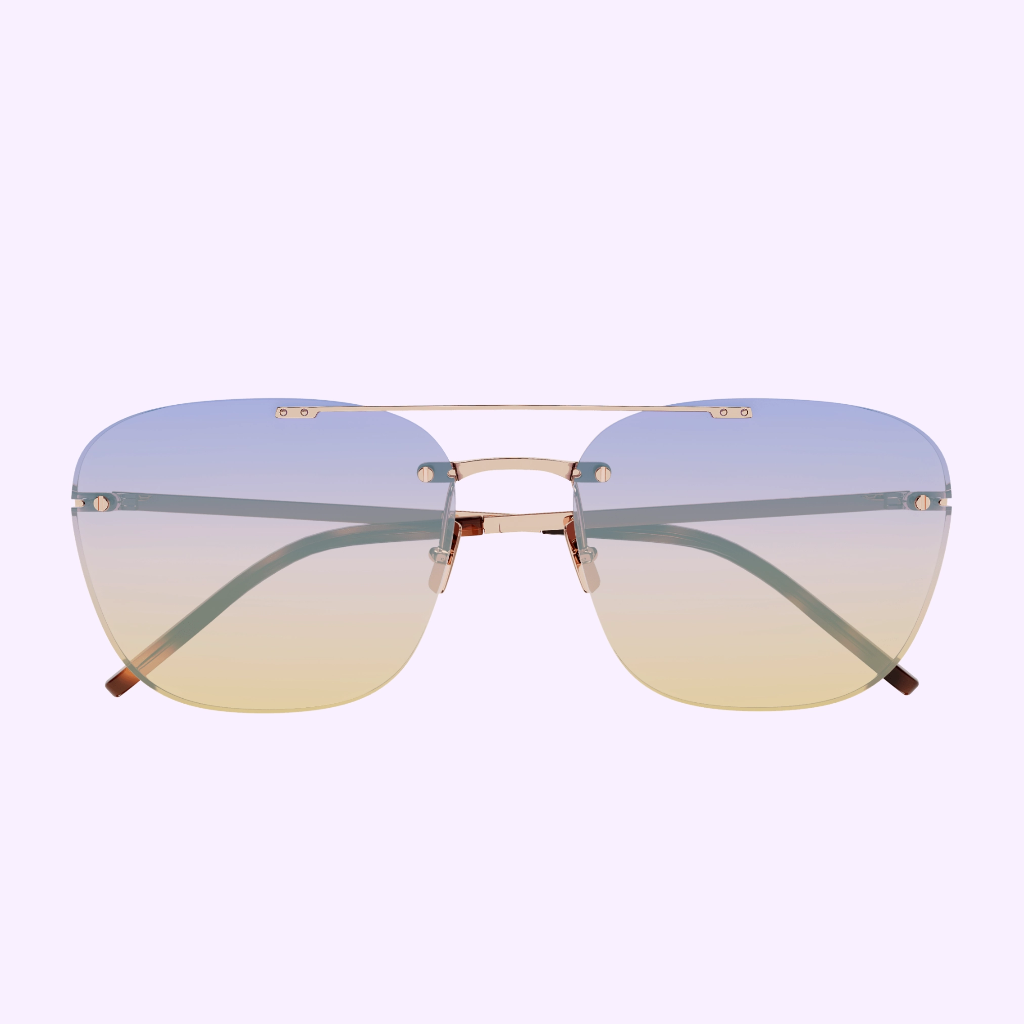 Saint Laurent Sunglasses SL 309 RIMLESS-004 upc 889652366098