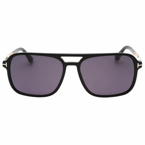 Tom Ford Crosby Shiny Black Sunglasses