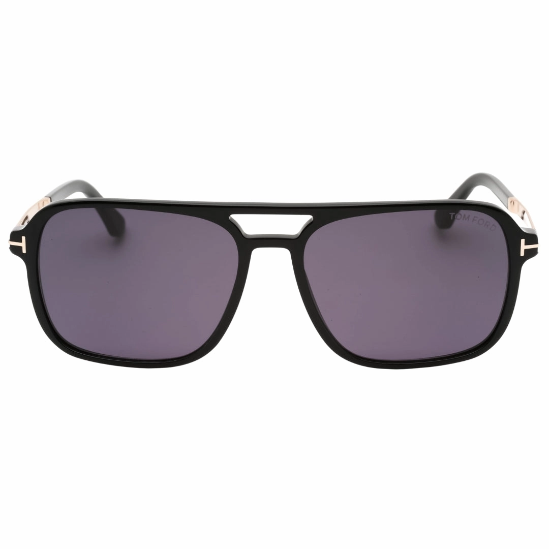 Tom Ford Crosby Shiny Black Sunglasses