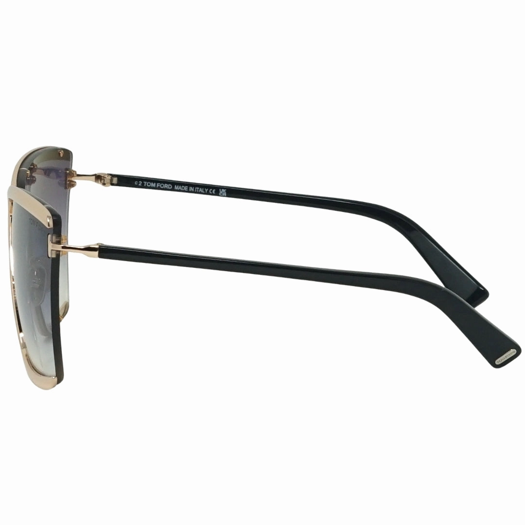 Tom Ford Elle Ft0936 28B Shiny Rose Gold Sunglasses