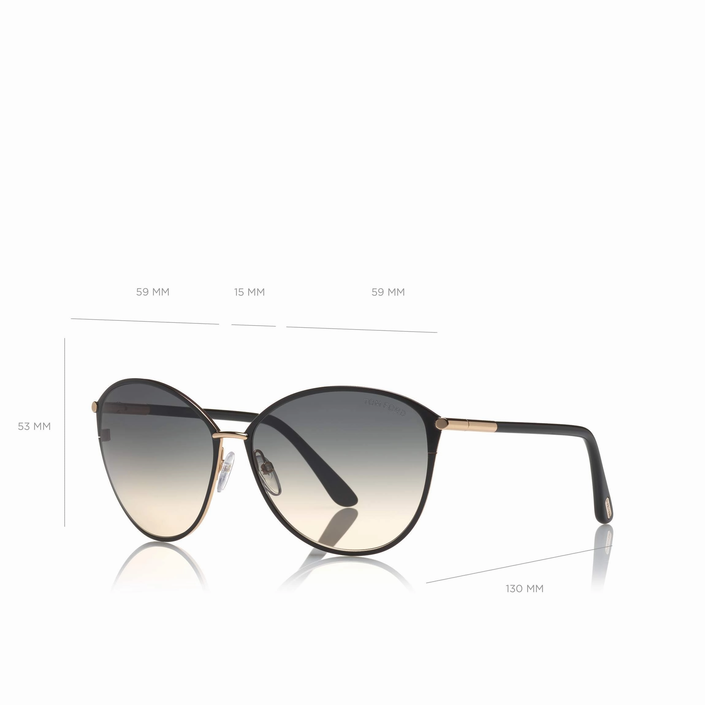 Tom Ford FT0320 28B 59 Penelope Women Sunglasses