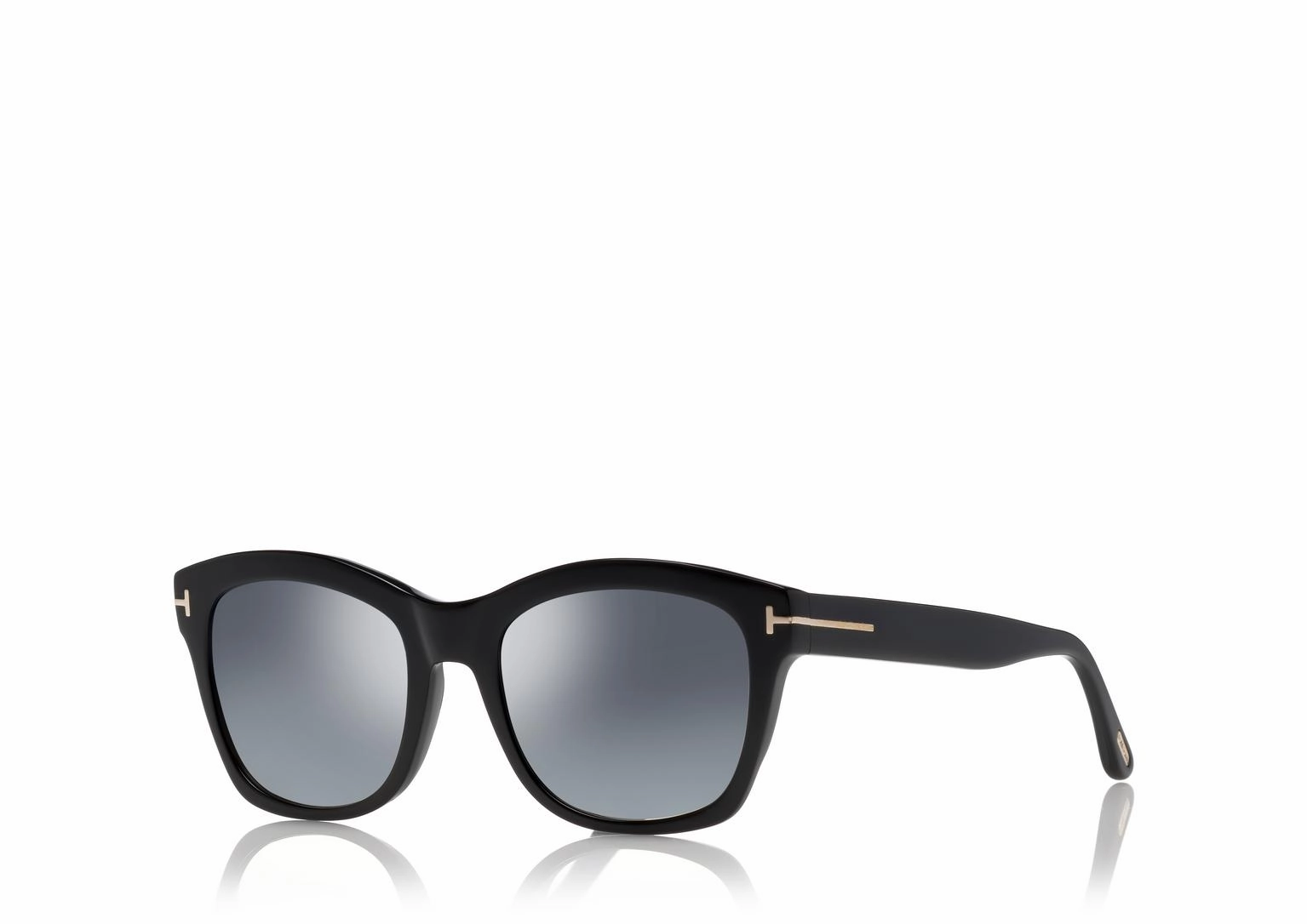 Tom Ford FT0614 01C 52 Lauren Unisex Sunglasses