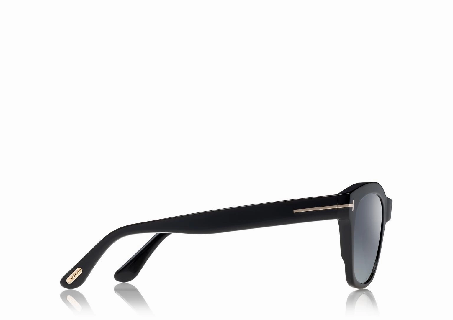Tom Ford FT0614 01C 52 Lauren Unisex Sunglasses