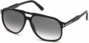 Tom Ford FT0753 01B 62 Unisex Sunglasses
