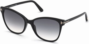 Tom Ford FT0844F 01B 58 Ani Women Sunglasses