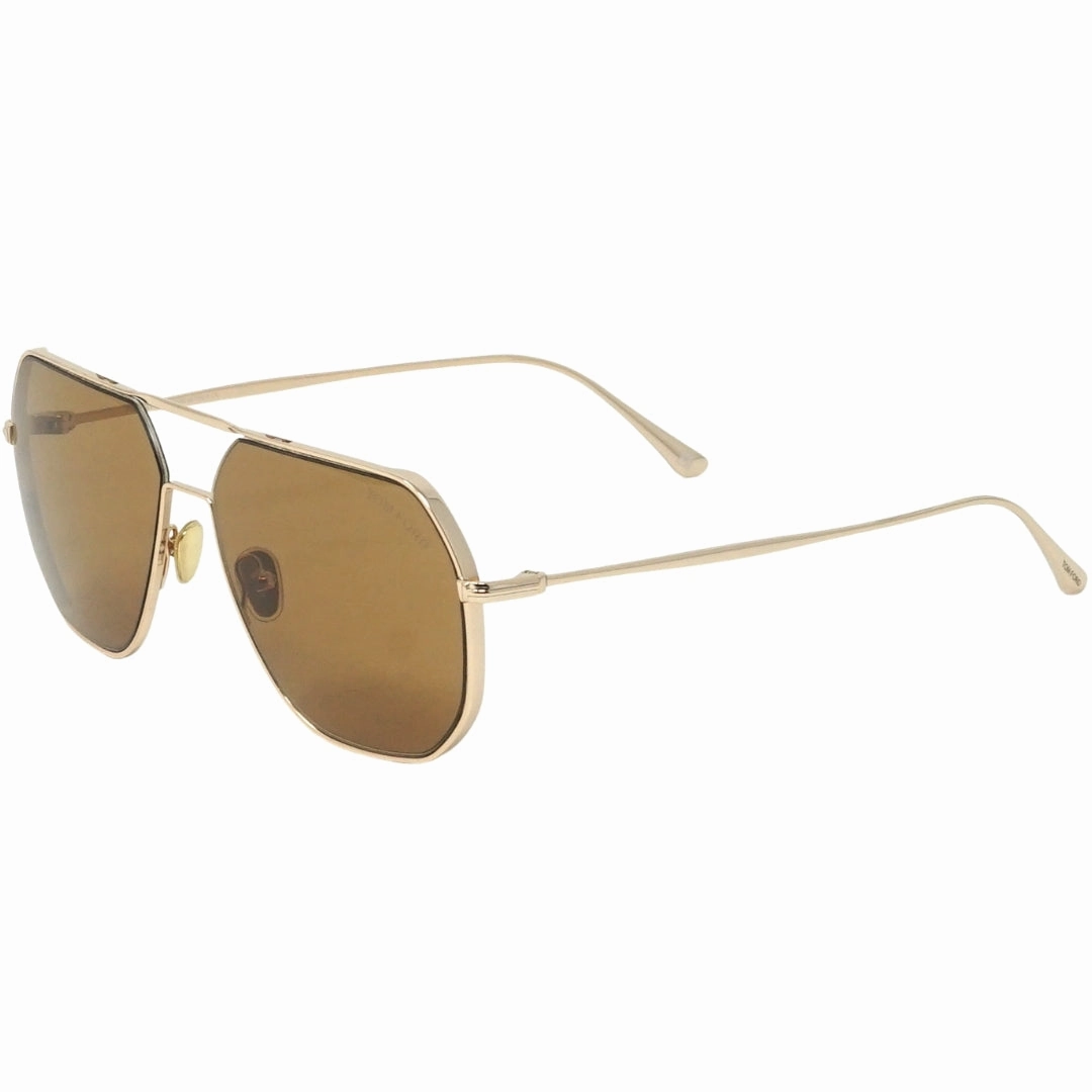 Tom Ford FT0852 28E Gilles-02 Rose Gold Sunglasses
